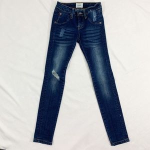 Hudson kids Dark blue denim ripped jeans